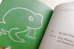 Jane Bristowe's book, frog page
